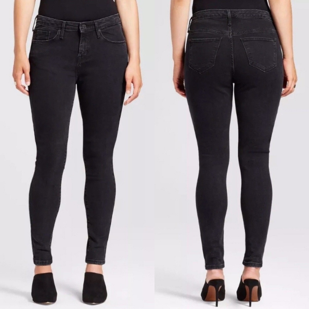 Mossimo Mid-Rise Curvy Skinny Jeans SIZE 00 NWT